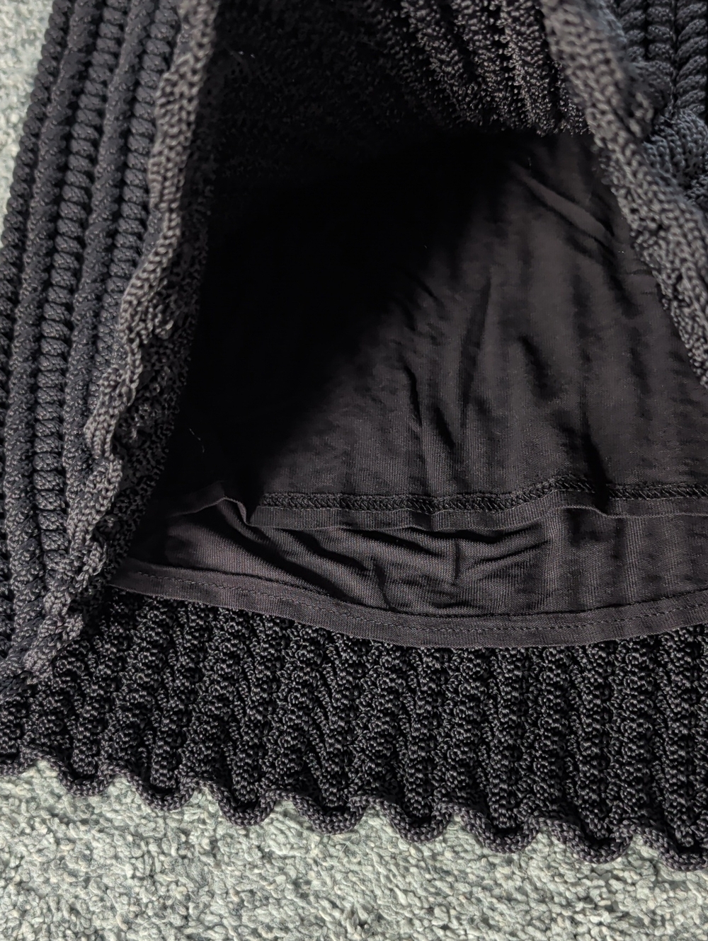 NWT Future Collective Black/Dark Brown Sweater Skirt XXS, L - Picture 10 of 10